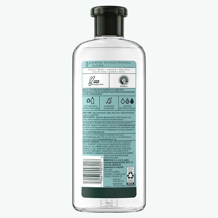 シャンプー Jasmine Coconut Water & Jasmine Shampoo | Herbal Essences