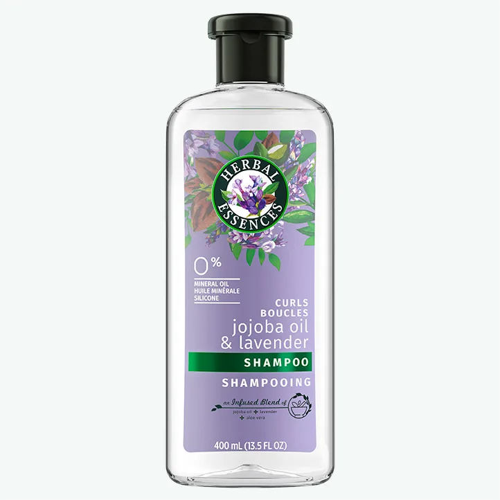 Herbal Essences Jojoba Oil & Lavender Curls Shampoo bottle