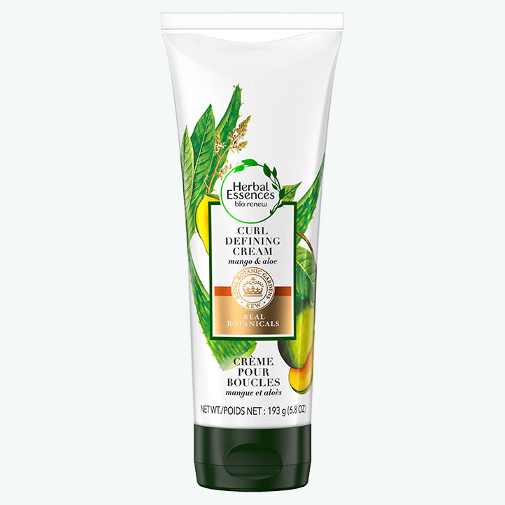 Herbal Essences Curl Defining Cream with Mango & Aloe tube