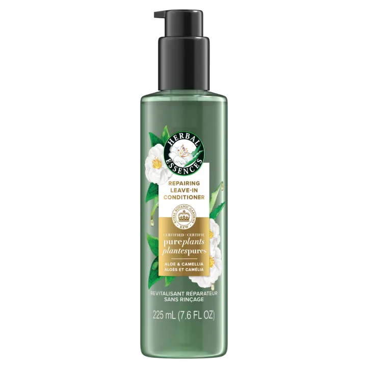 Repairing Leave-in Conditioner, Certified Pure Plants, with Aloe and Camellia Flower Oil 7.6 oz 