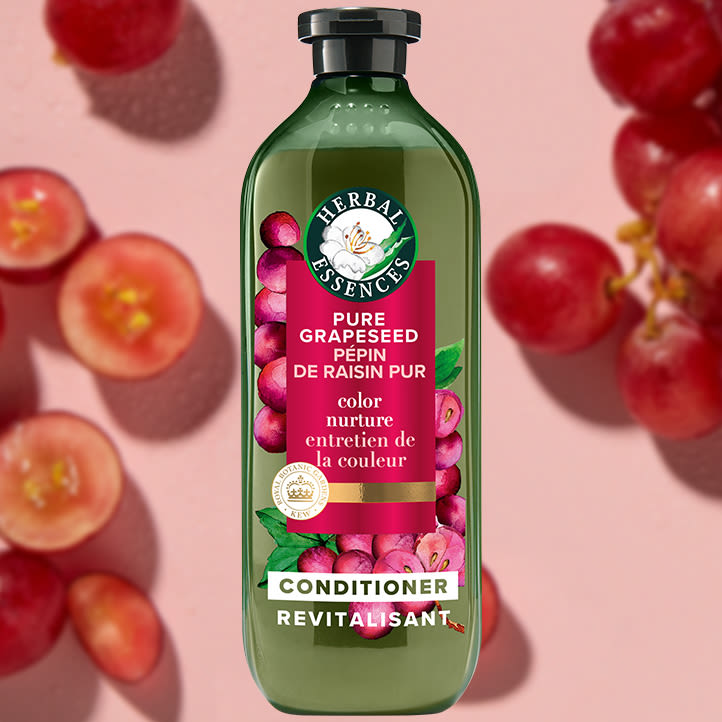 Herbal Essences grapeseed sulfate free conditioner bottle