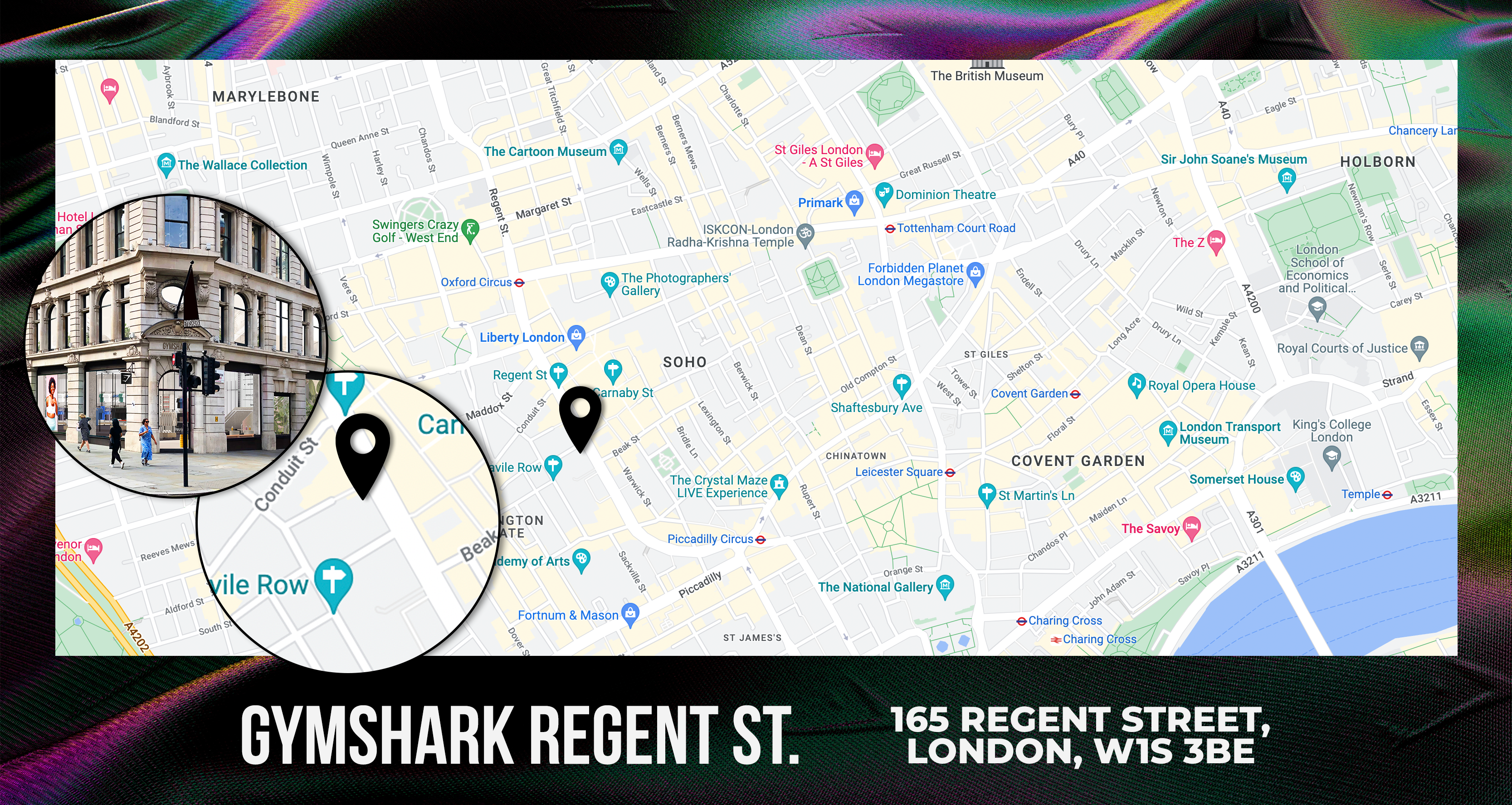 Regent Street Map