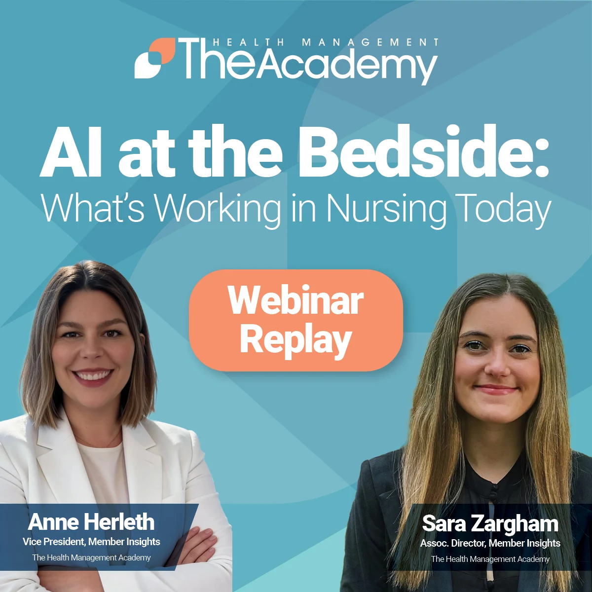 AI at the Bedside Nursing Catalyst On Demand Webinar Banner