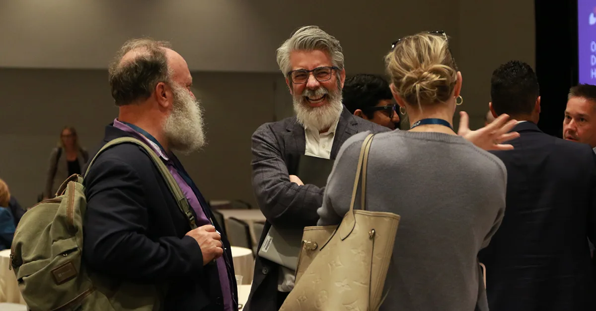 Title graphic for "What Is a Chief Medical Information Officer (CMIO)?" by Health Management Academy, featuring two healthcare leaders in a professional outdoor setting.