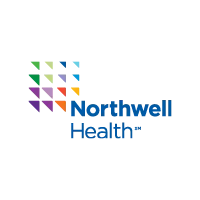 Northwell Health health system logo featuring a grid of multicolored triangles to the left of the words "Northwell Health" in blue text.
