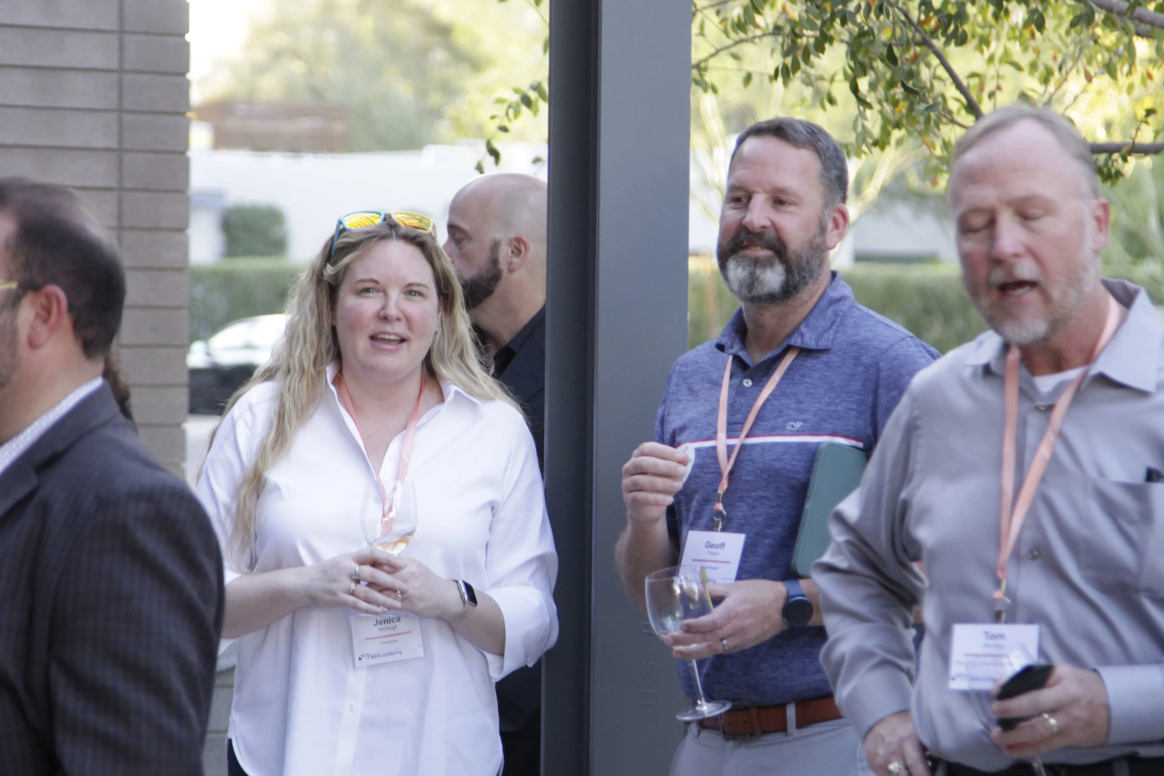 Chief Human Resource Officers in candid conversation during a human resources healthcare conference networking session