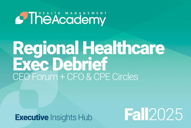 Fall 2025 Regional Healthcare Executive Forum Debrief