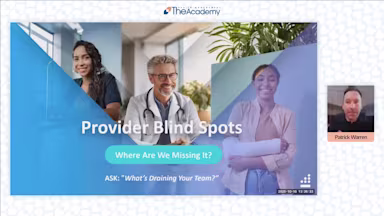 TREND: Provider Blind Spots