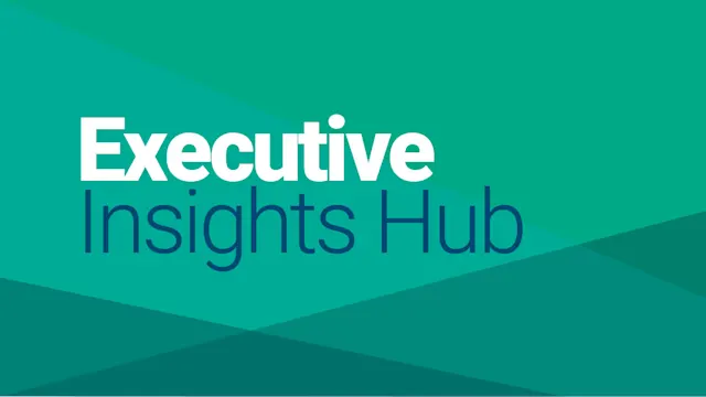 Intro to the Executive Insights Hub: December 2025