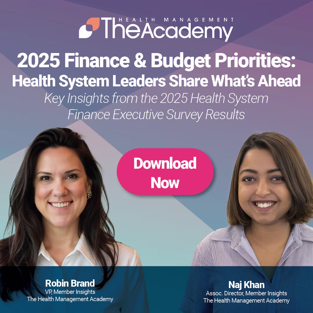 2025 Finance & Budget Priorities Banner
