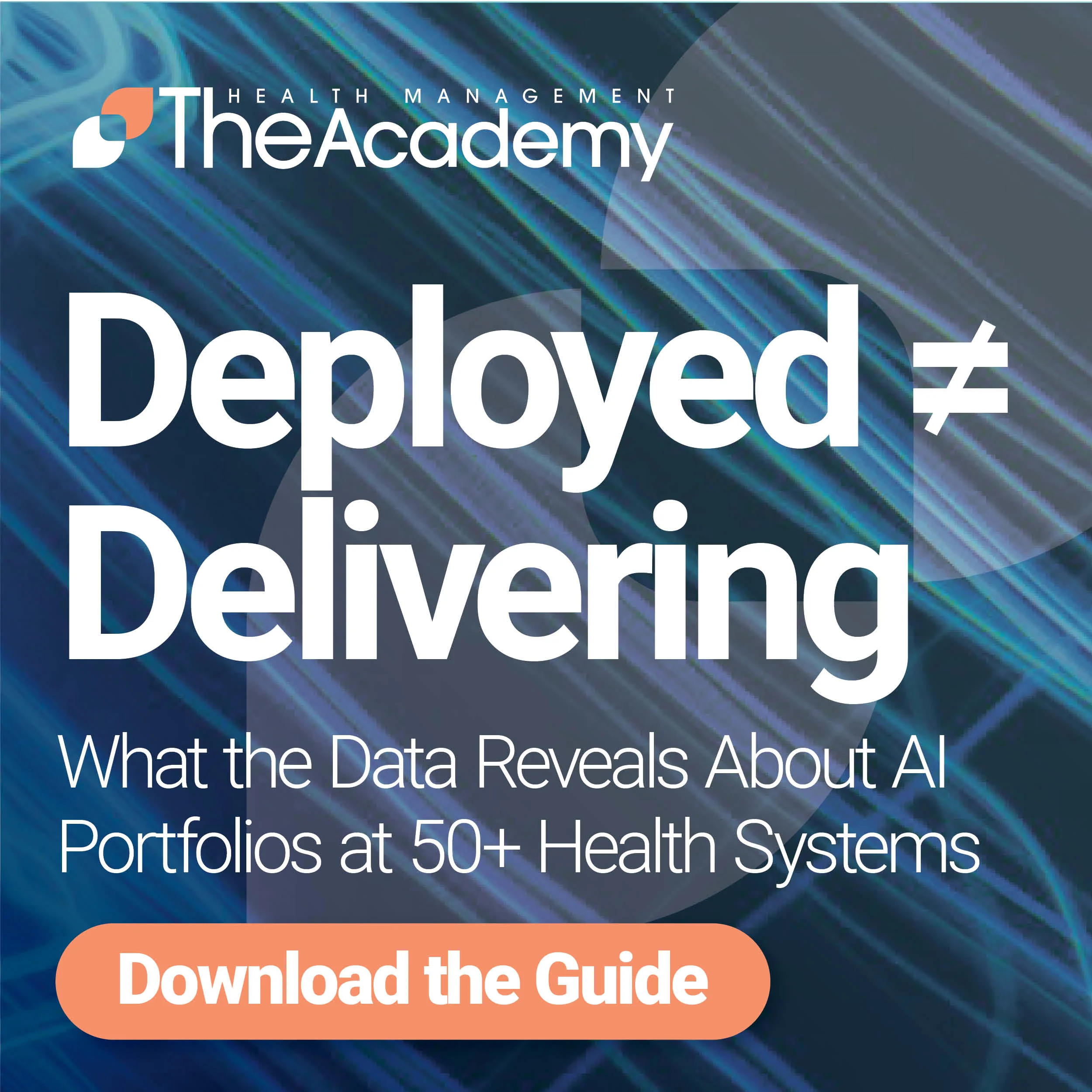 Deployed ≠ Delivering: What the Data Reveals About AI Portfolios at 50+ Health Systems Hero Image
