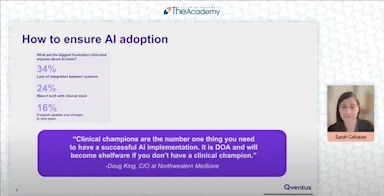 Qventus IB - How to ensure AI adoption: