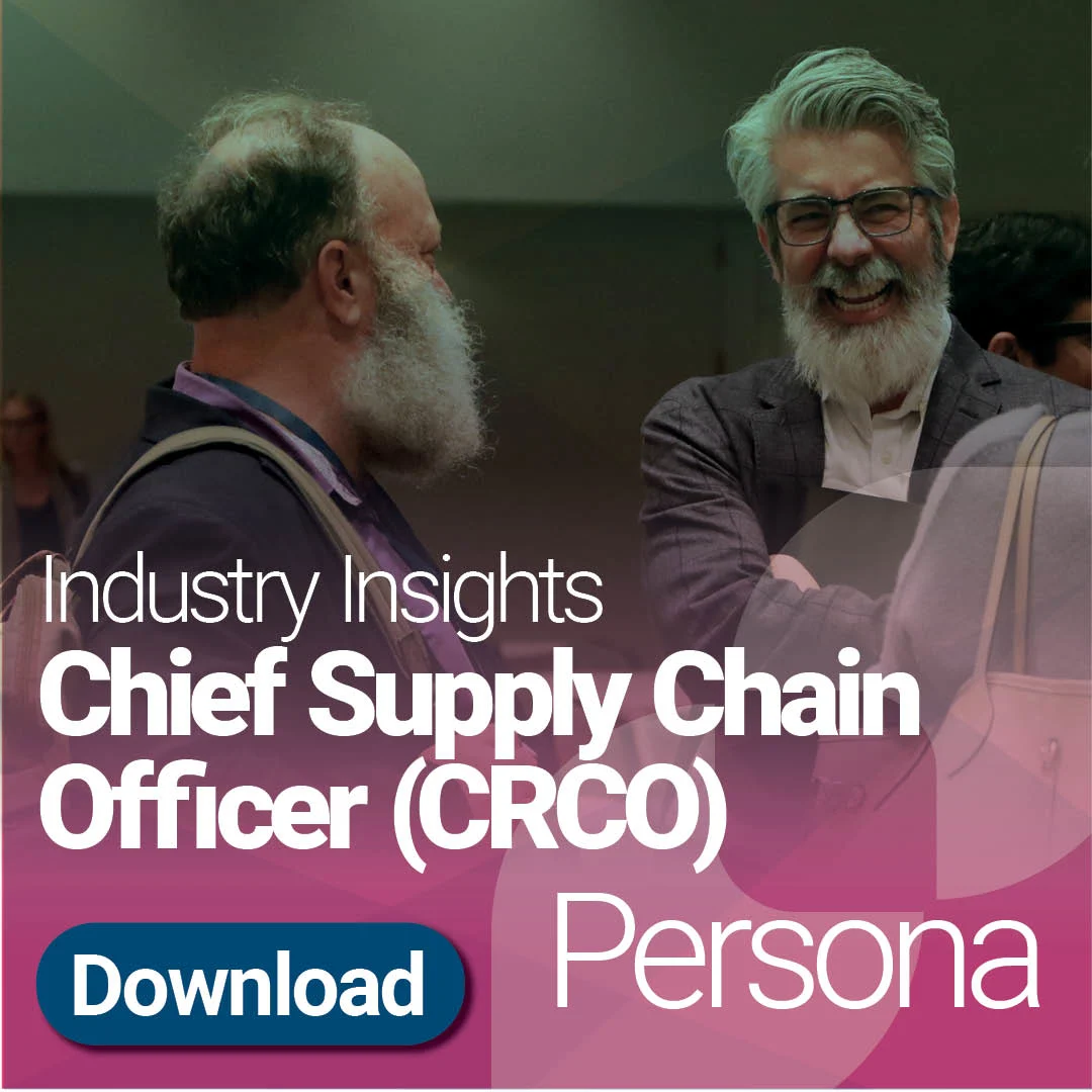 Chief Supply Chain Officer Persona Hero Image