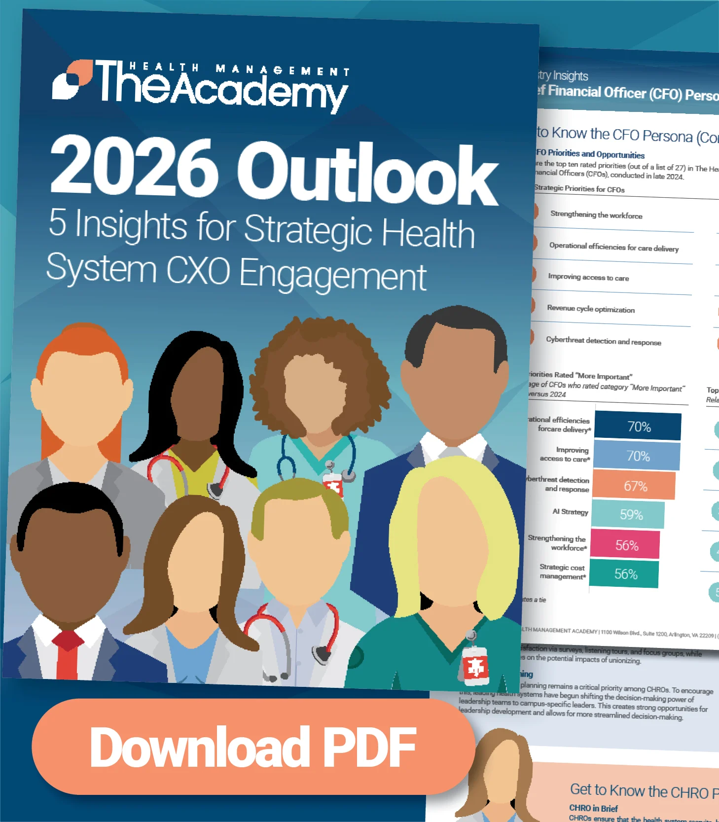  Leading Health System CXO Priorities Document Banner Image