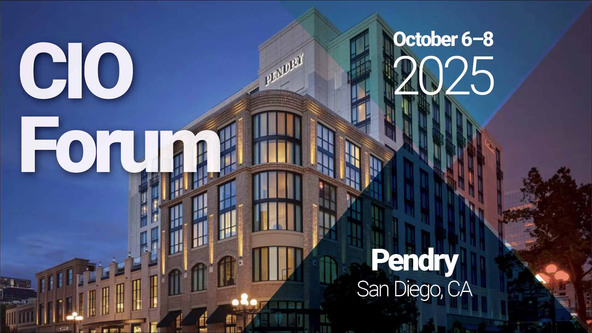 Fall 2025 CIO Forum