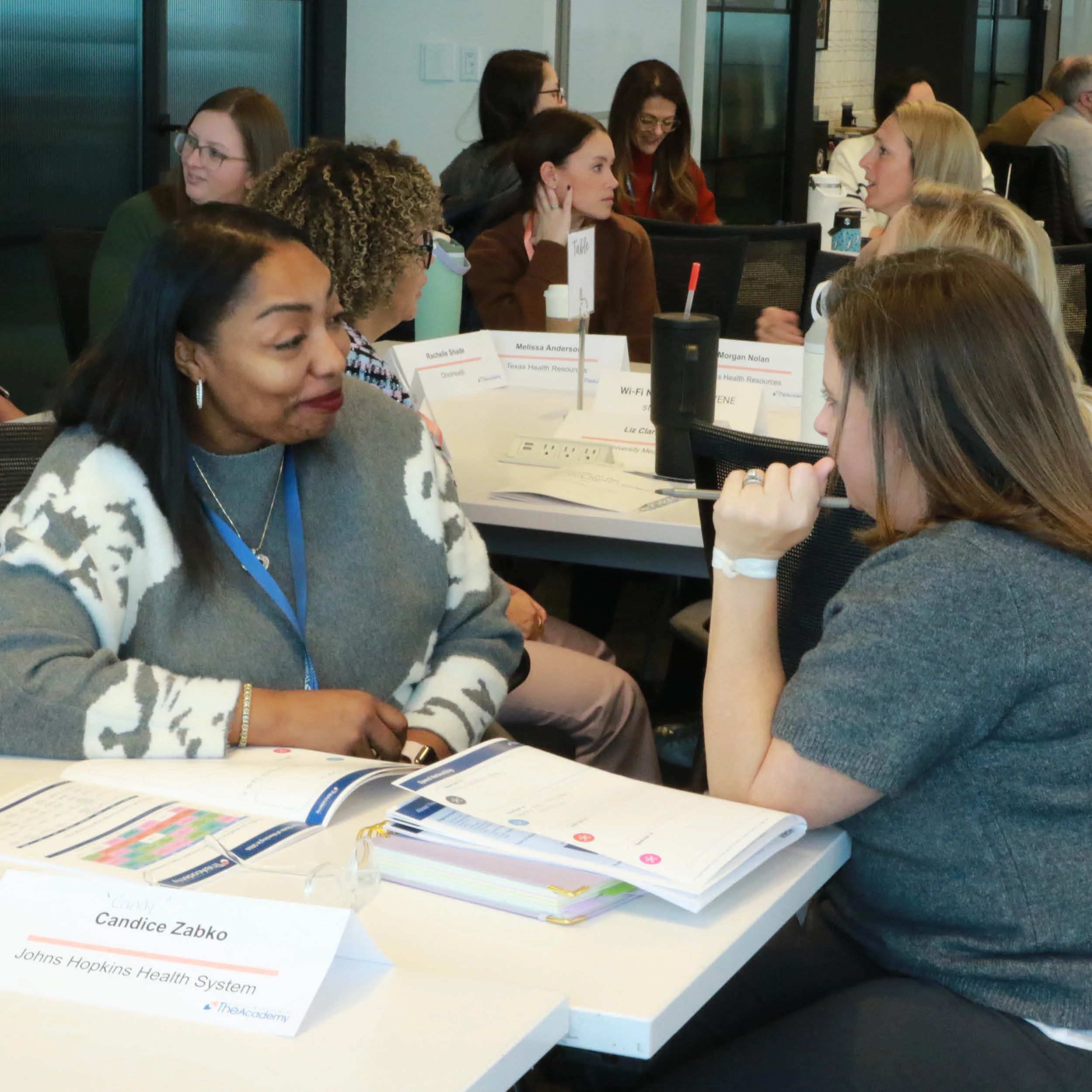 A First Look at Nursing AI Adoption Trends image of nurses collaborating