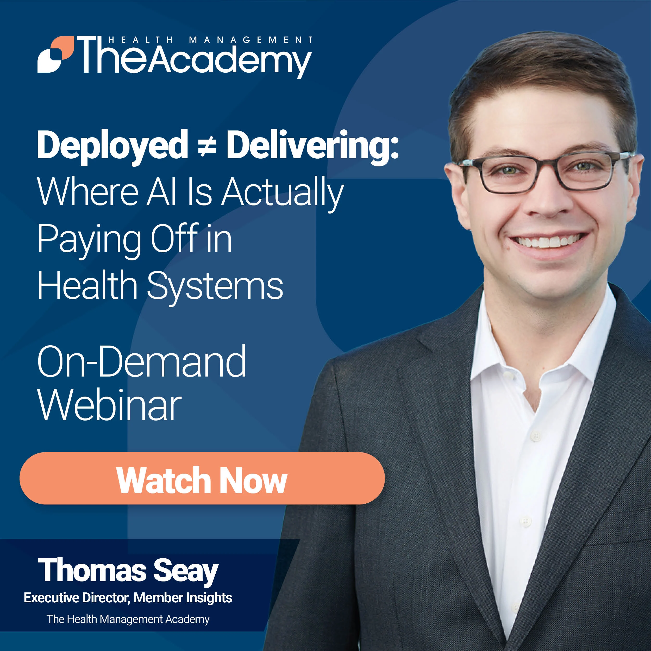 Deployed ≠ Delivering: Where AI Is Actually Paying Off in Health Systems hero image