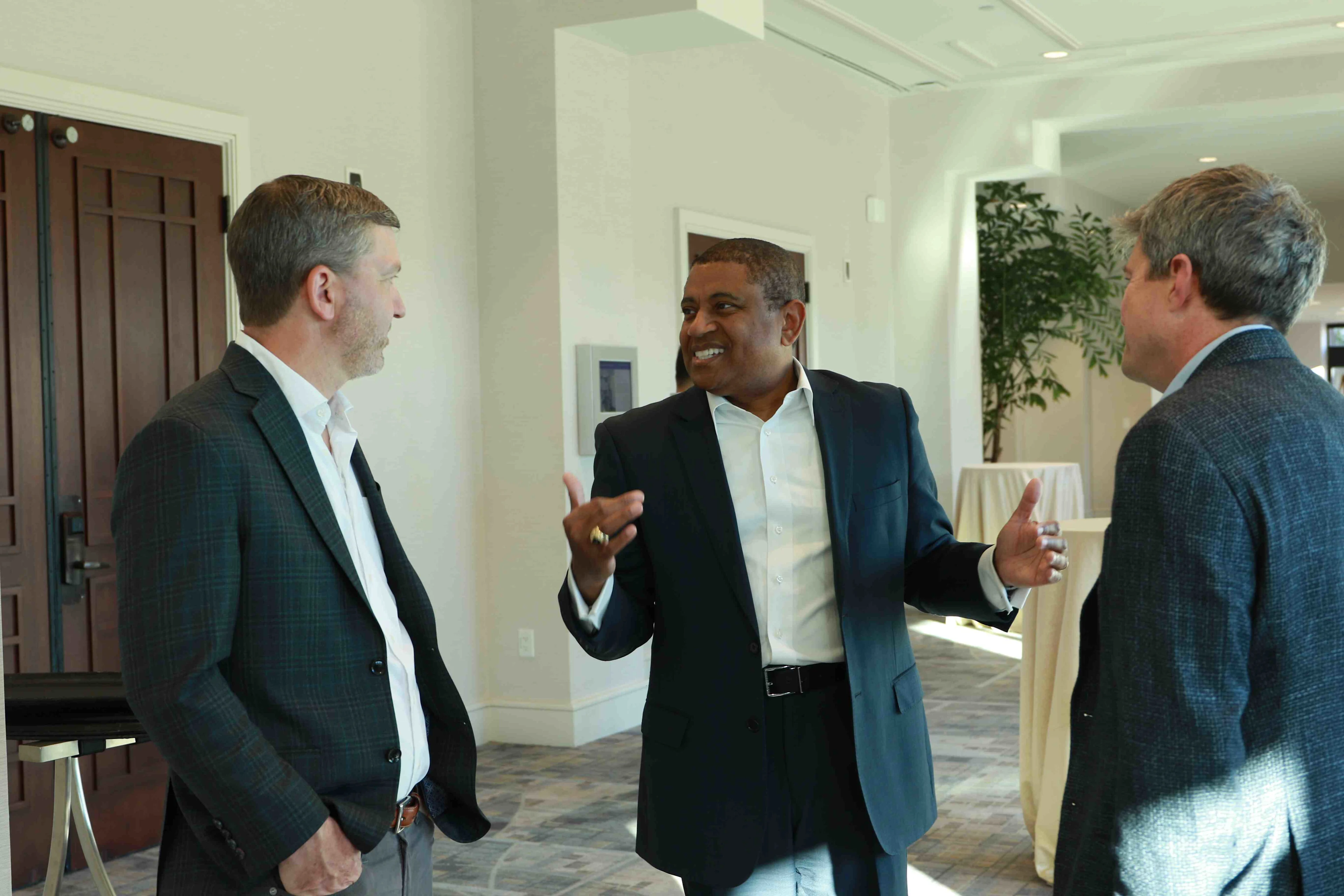 C-level Executives talking at a THMA Healthcare Population Health Conference