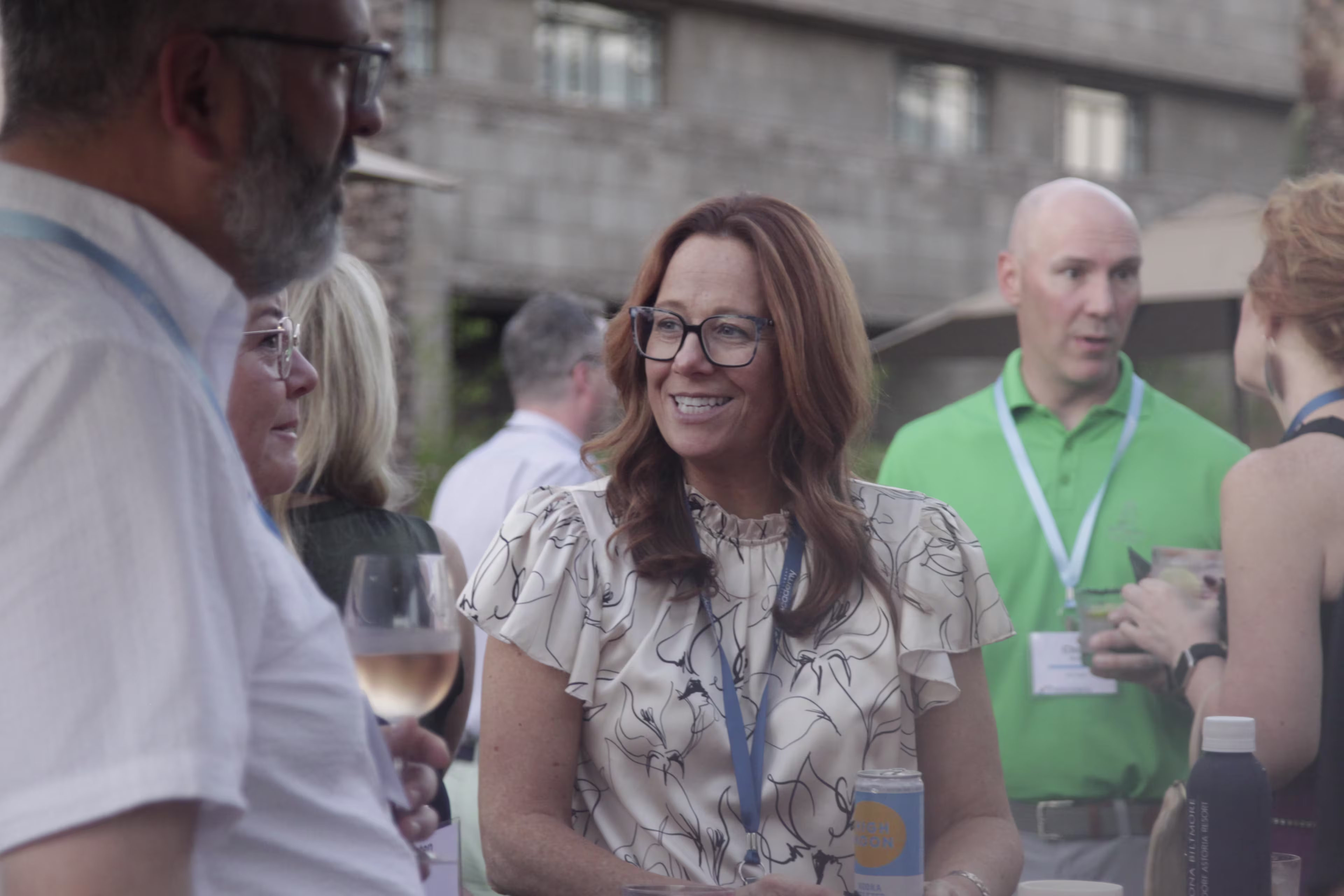 CMIO Forum reception amongst attendees