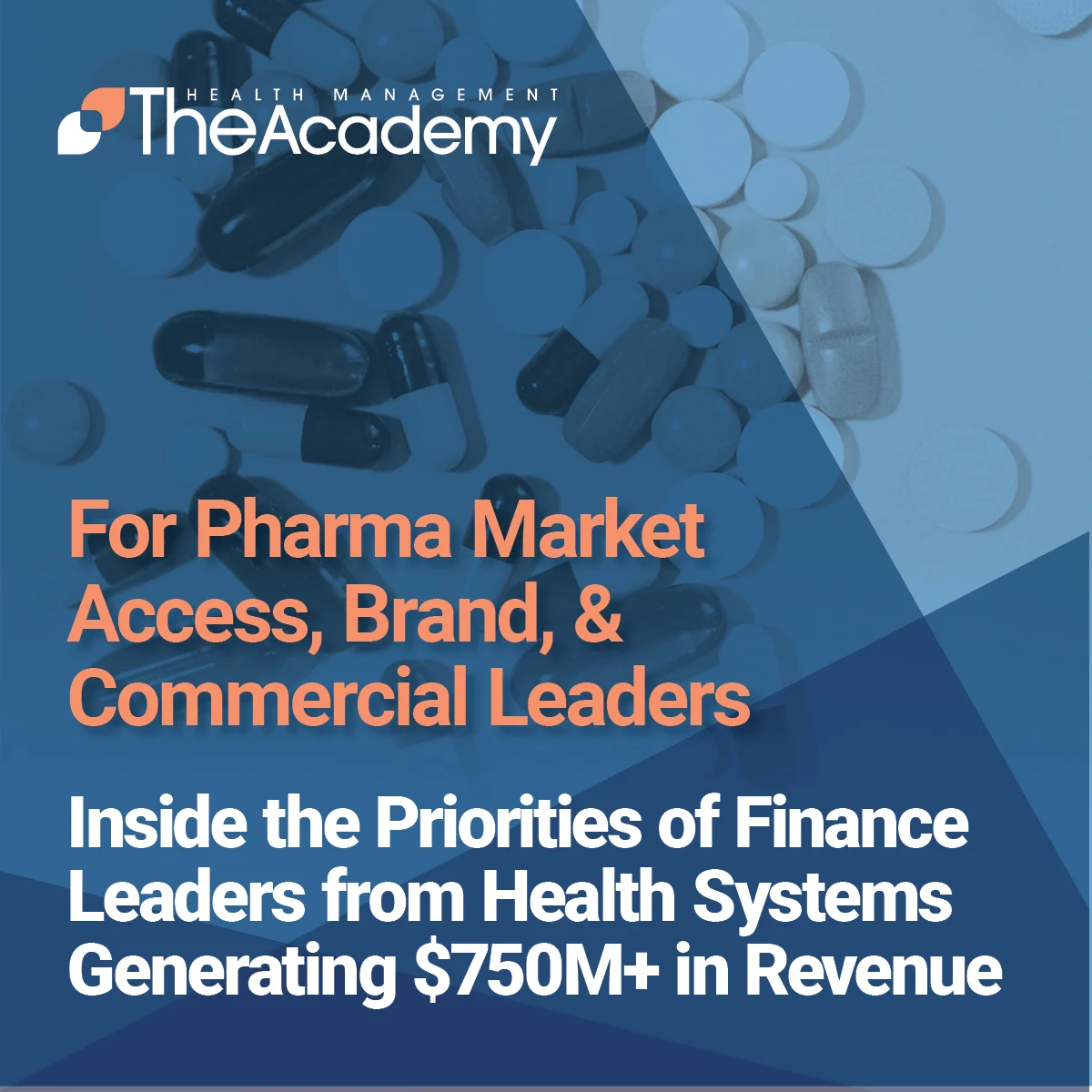 Priorities of Finance Leaders from Health Systems Generating $750M+ in Revenue Pharma Banner