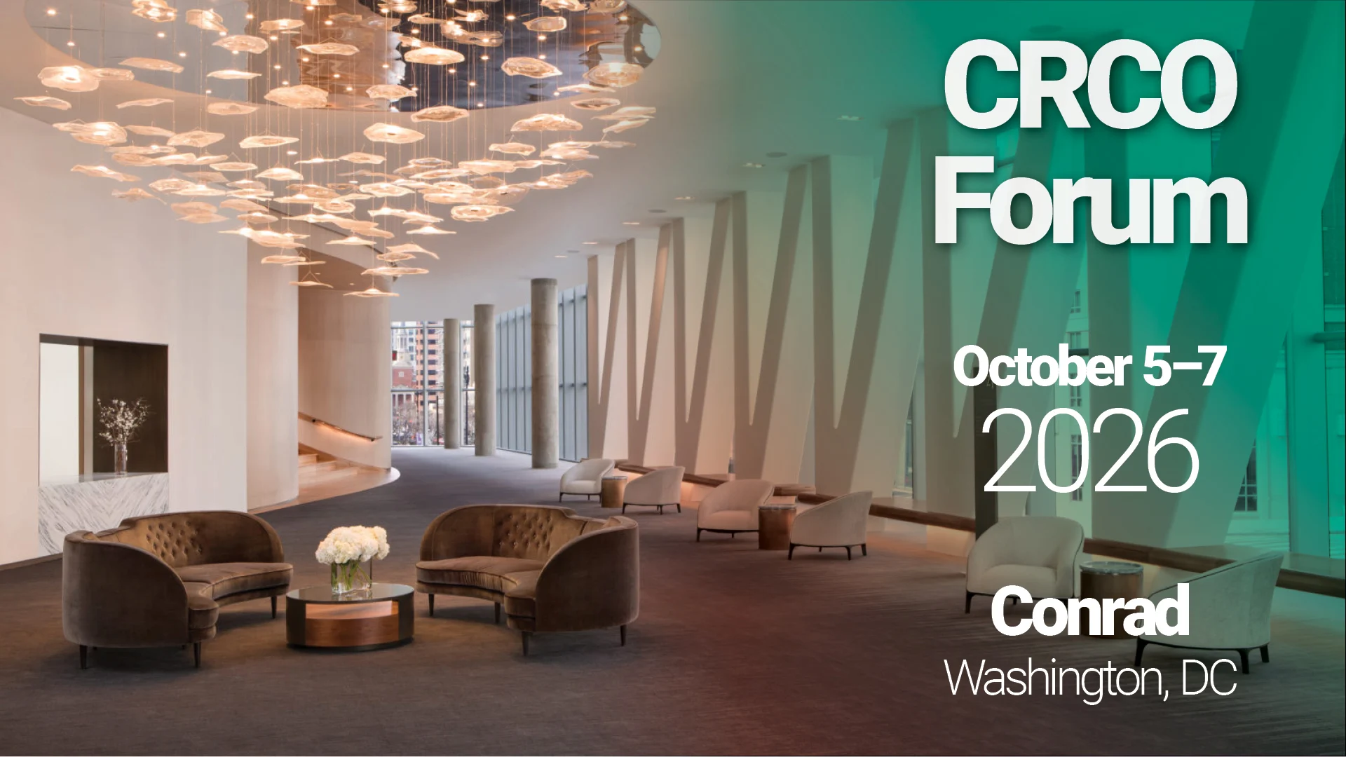 Promotional graphic for the Chief Revenue Cycle Officer Forum






Promotional graphic for the Chief Revenue Cycle Officer Forum scheduled for October 6–8, 2025, at Live! by Loews in Arlington, TX. The image features a vibrant hotel and cityscape view with the nearby AT&T Stadium in the background, overlaid with bold white text and geometric design accents.








