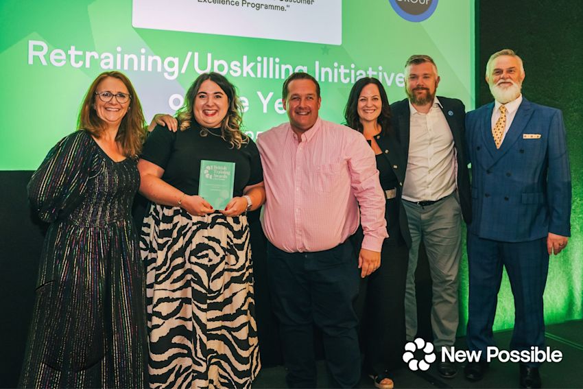 Lanes Group Wins ‘Retraining/Upskilling Initiative of the Year’ at British Training Awards