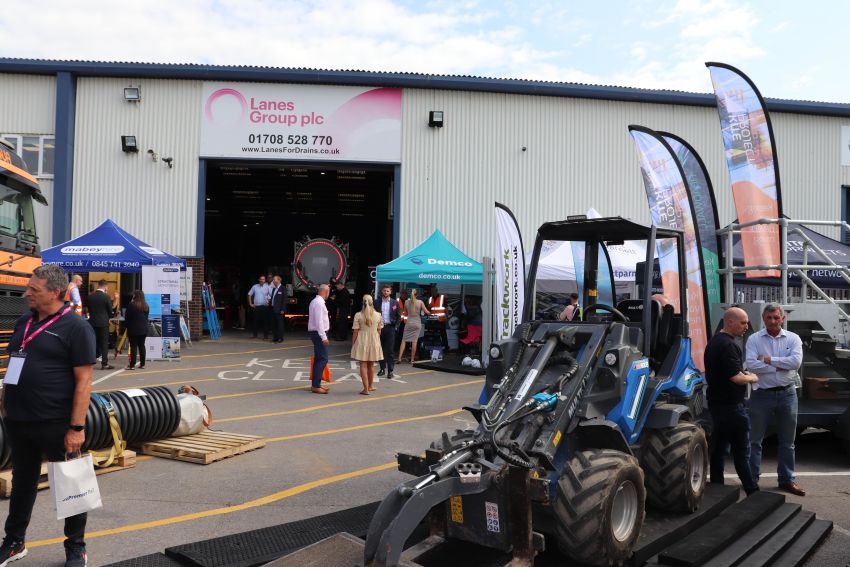 Open Day Showcases Full Range of Lanes Group Rail Capabilities