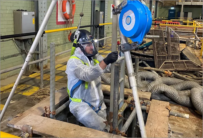 Pipe lining first keeps south coast port open for business