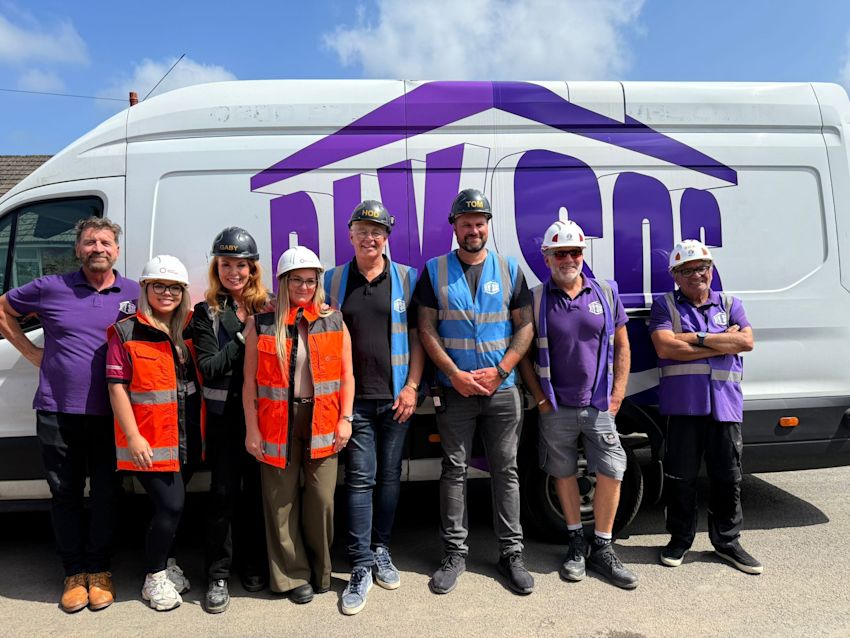 Lanes Group Team Helps DIY SOS Reunite Family After Three Years Apart