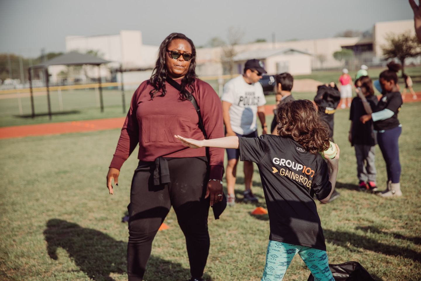 Photos from the clinics (photo credit: Cal Ripken, Sr. Foundation) #2