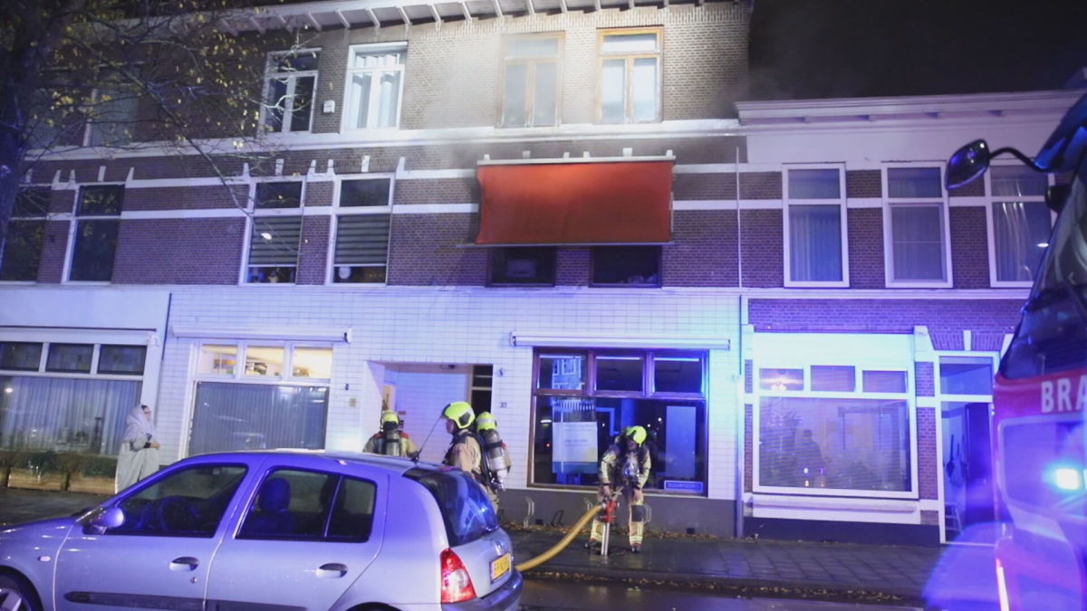 Bewoner gewond bij brand OudeHaagweg DenHaag