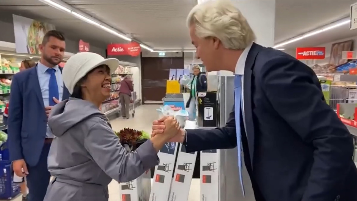 Geert Wilders ruziet supermarkt na bezoek: 'Stel je voor dat iemand de waarheid laat zien'