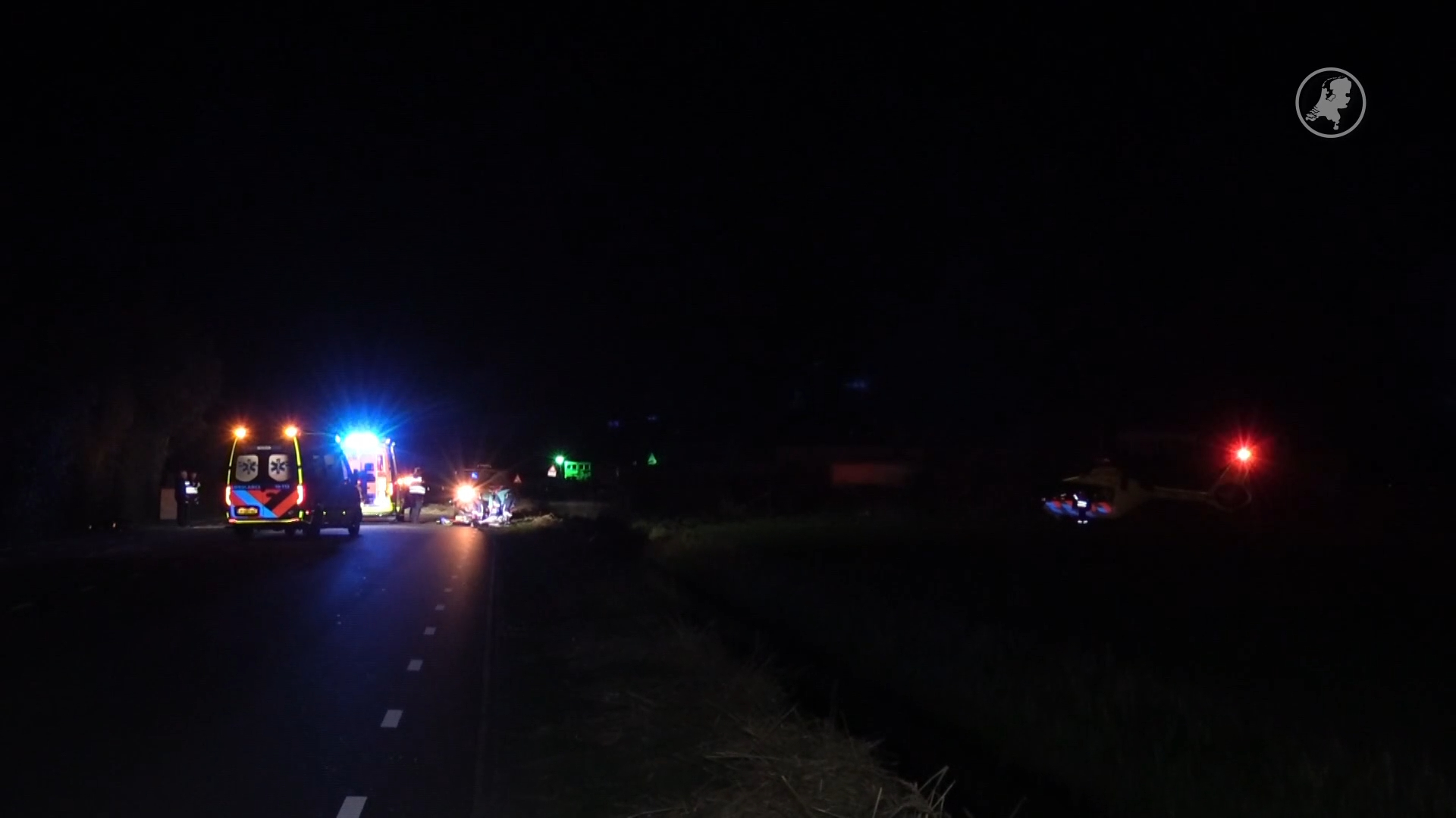 Fataal ongeluk op Texel: fiester komt om naar ongeluk met taxibus