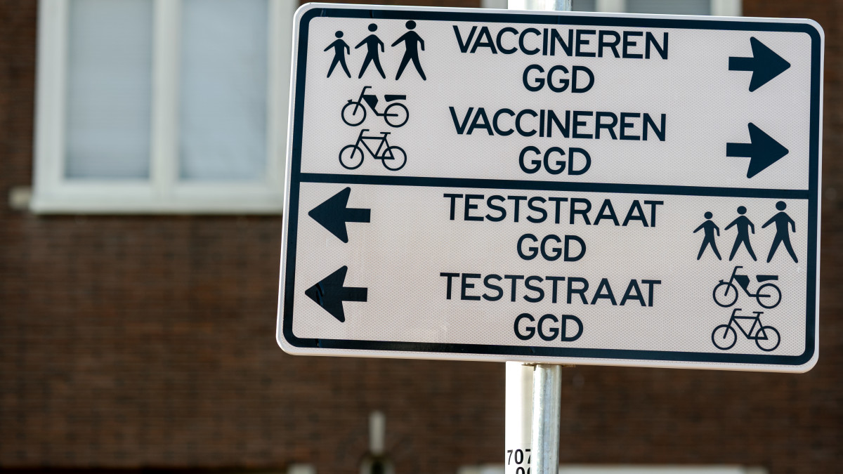 Wegbewijzering vaccineren teststraat GGD veiligheidsregio's corona coronacrisis