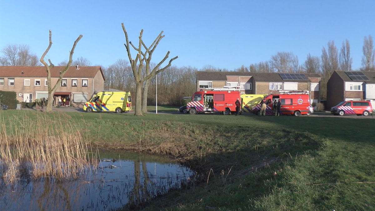 Jongetje (6) verdrinkt bijna in vijver in Sas van Gent