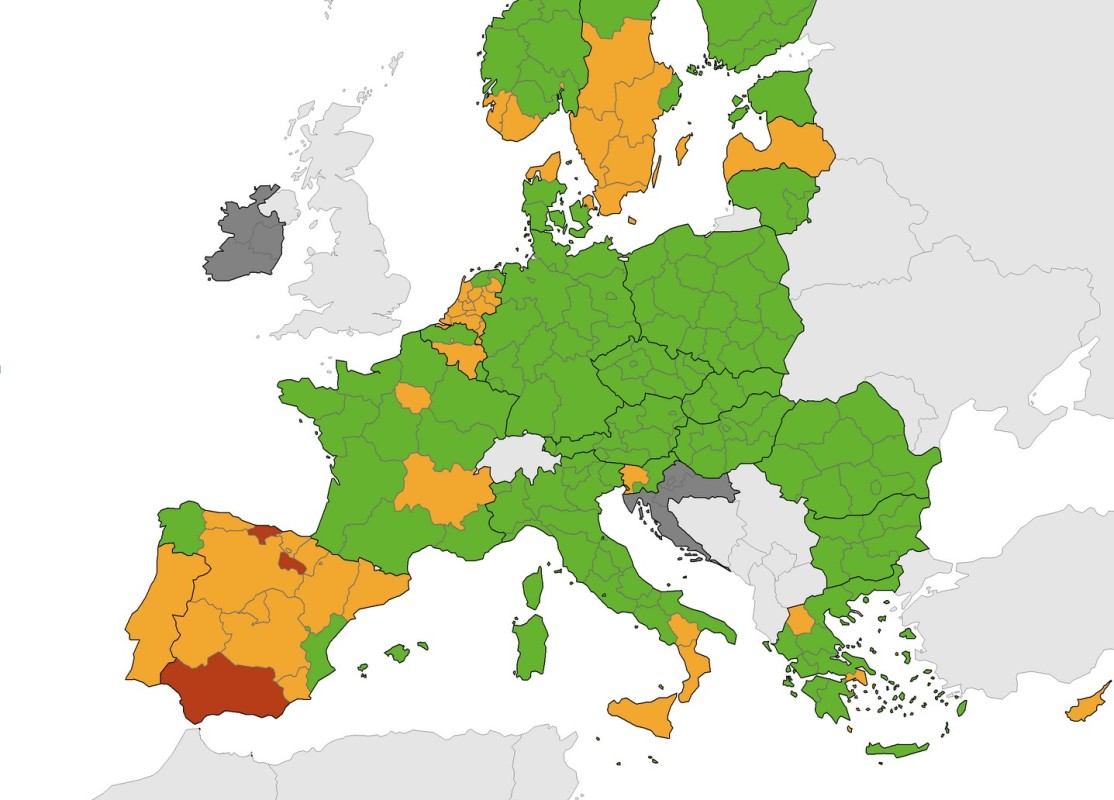 Altaar Ver weg Superioriteit Nederland kleurt niet langer rood op coronakaart Europa | Hart van Nederland