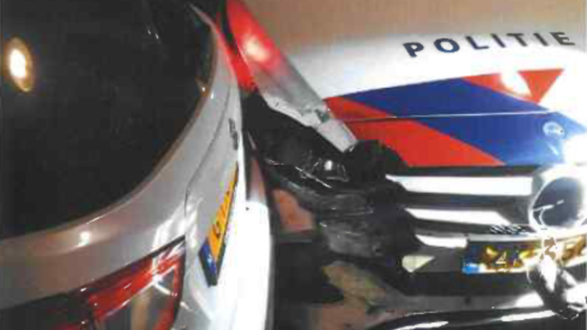 Vluchtauto ramt politie tijdens wilde achtervolging door Utrecht