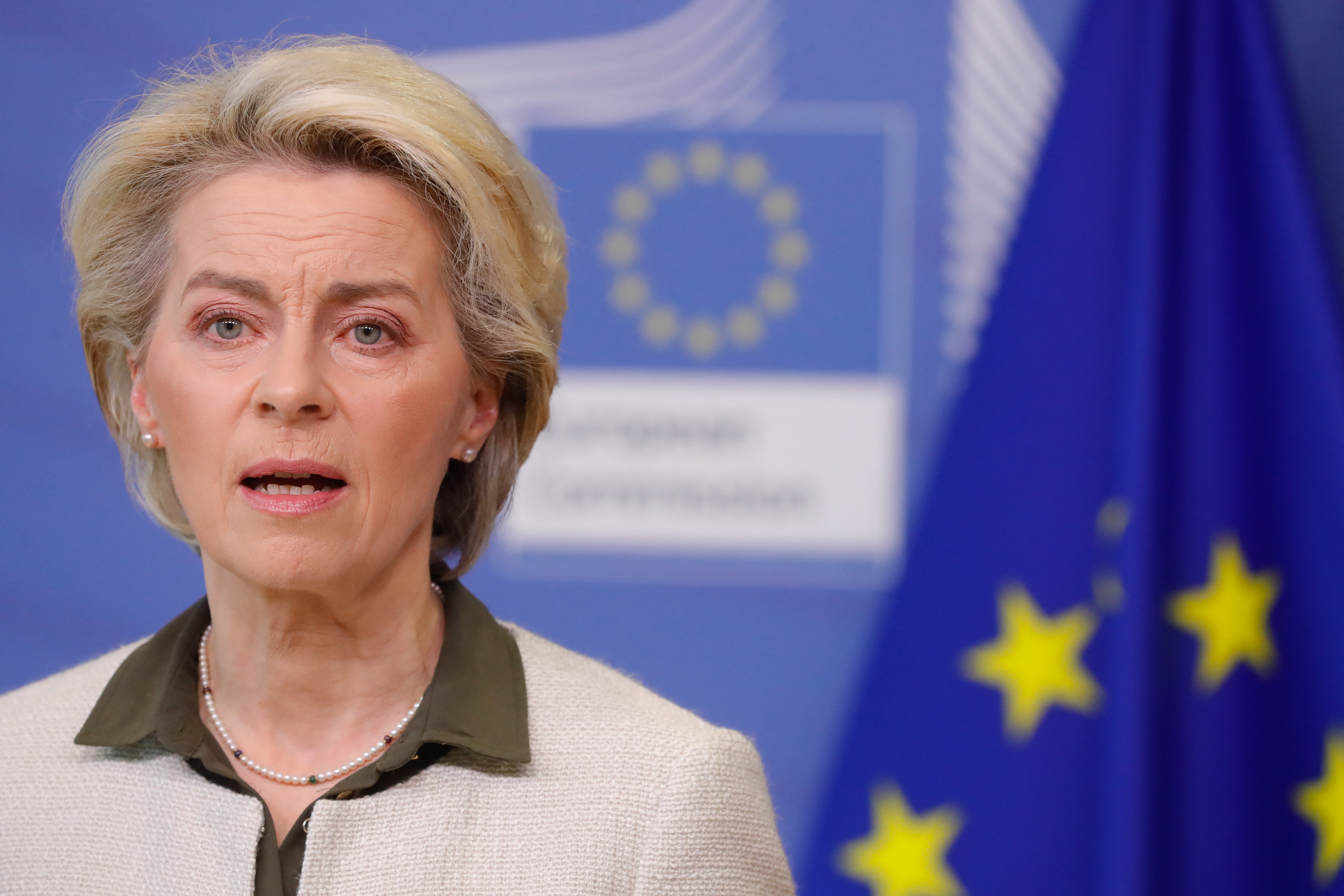 Von Der Leyen Spreekt Zich Uit Voor Toetreding Oekraïne Tot EU | Hart ...