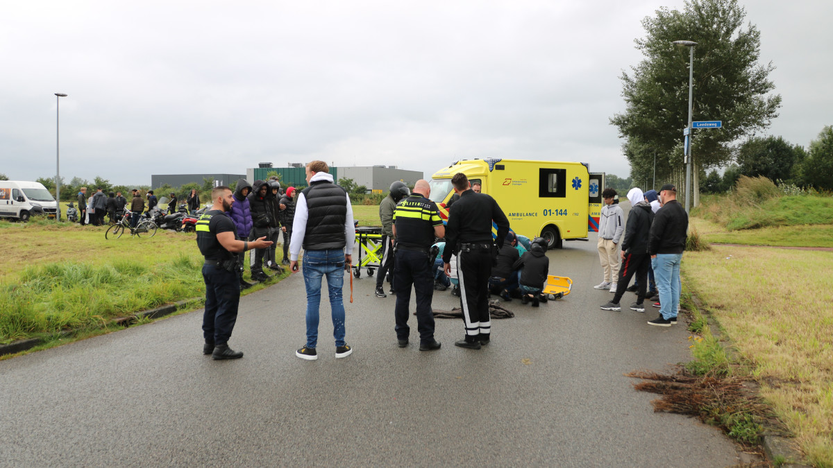 ernstig gewonde bij straatrace Groningen3