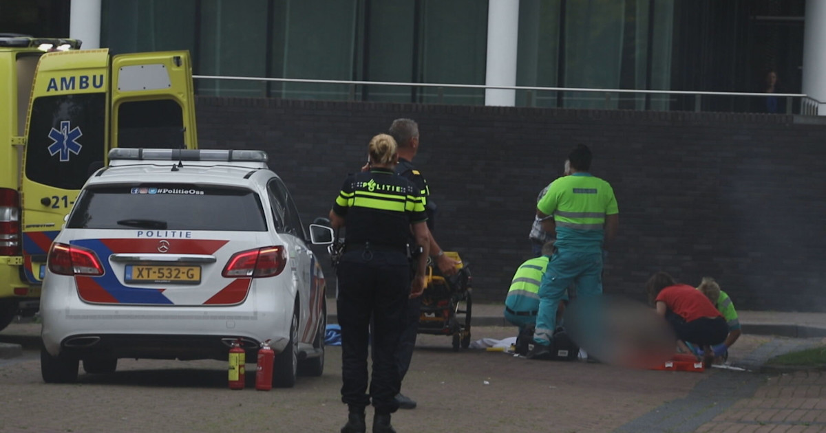 Dakloze man steekt zichzelf in brand voor gemeentehuis Oss Hart van Nederland Dakloze man steekt zichzelf in brand voor gemeentehuis Oss Hart van Nederland