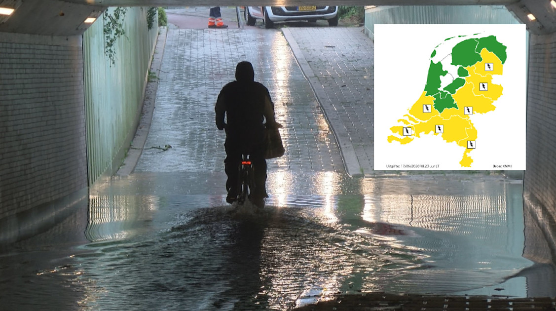 Woningen, kelders en tunnels ondergelopen door hevige regenval Zeeland Hart van Nederland