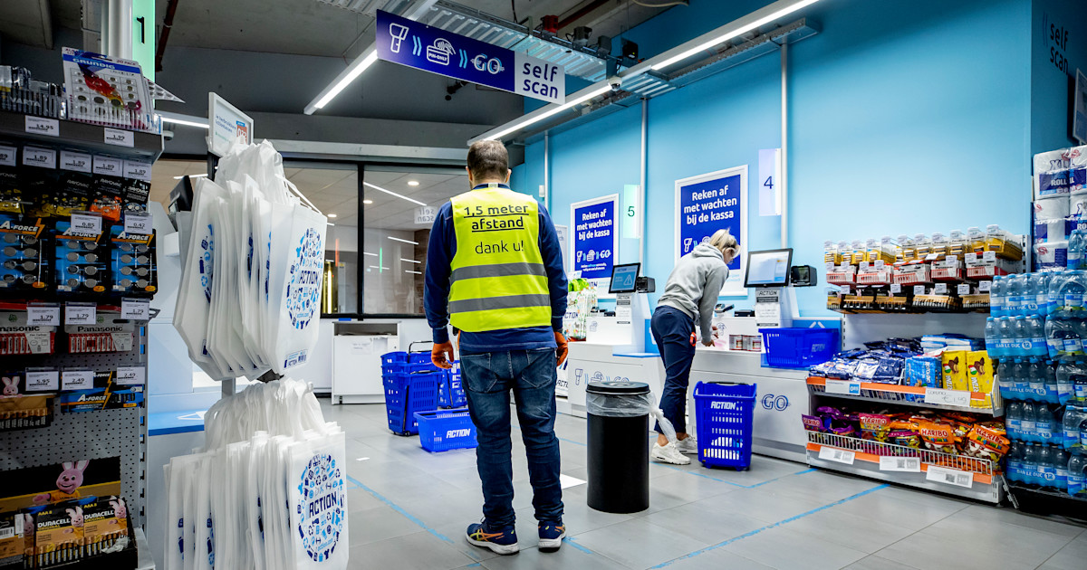 Alle winkels van Action vandaag weer open: 'Veel mensen met kleinere