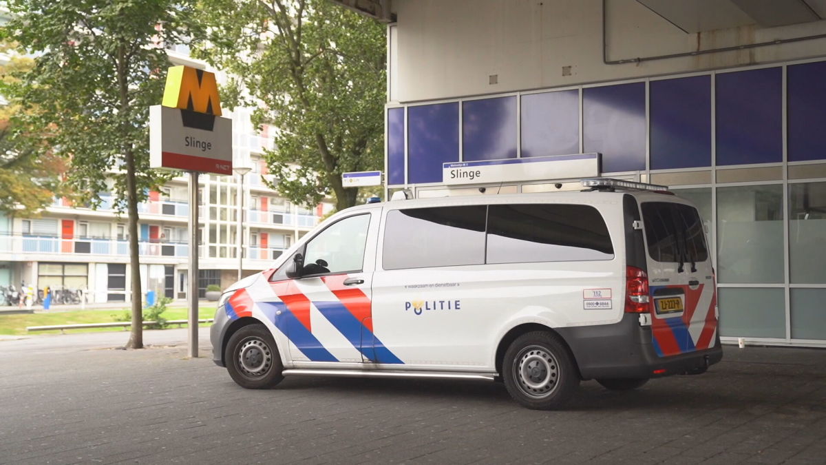Duif Man aangehouden voor dreigen met bom in metro Rotterdam