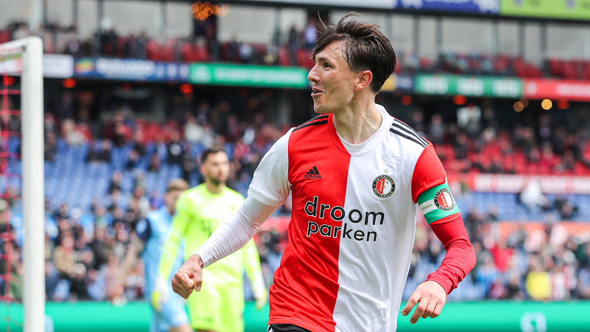 Berghuis feyenoord nummer