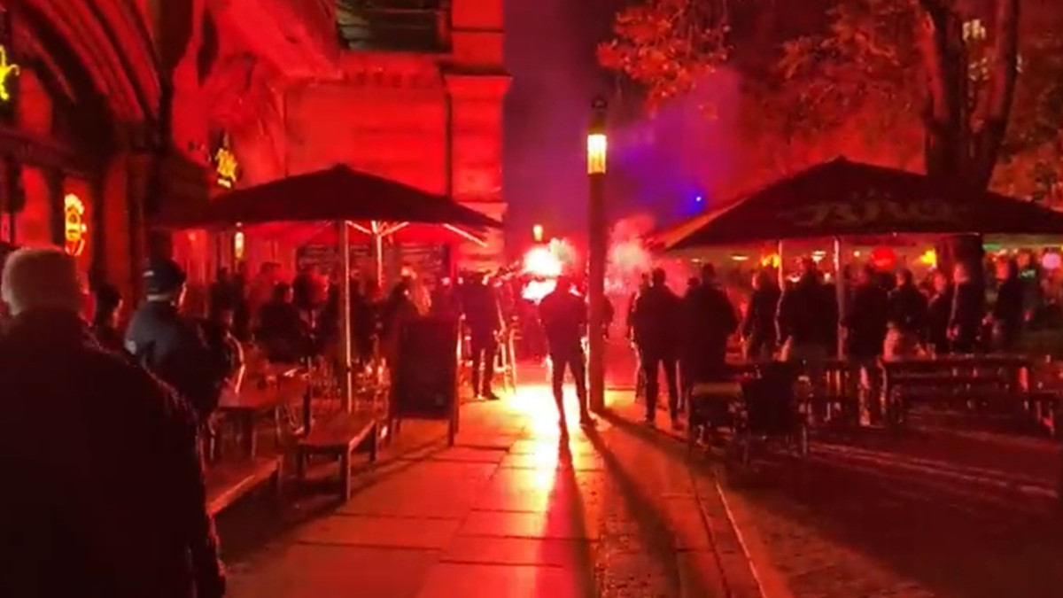 Berlijnse politie pakt tientallen Feyenoord-supporters op 