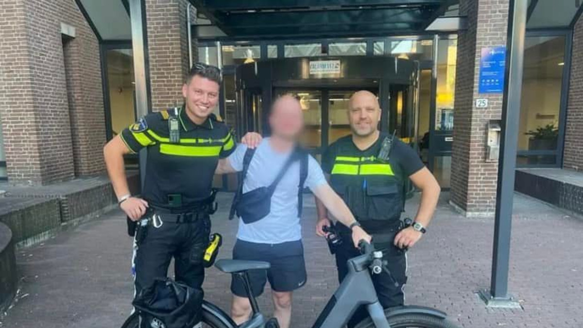 Politie Utrecht Stad fietsendief