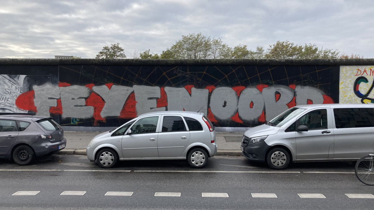 Feyenoord Berlijnse muur