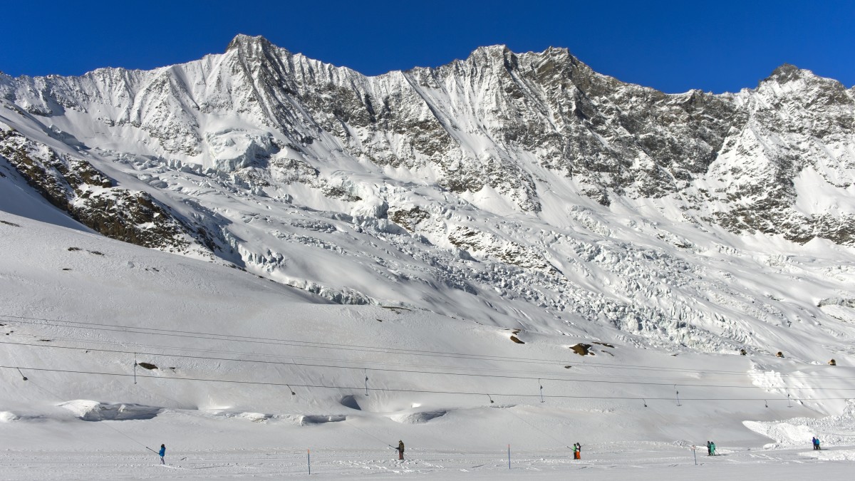 Zwitserland skigebied skiën lawine