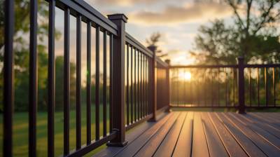 Enhance Your Outdoor Space with Stylish Deck Railing