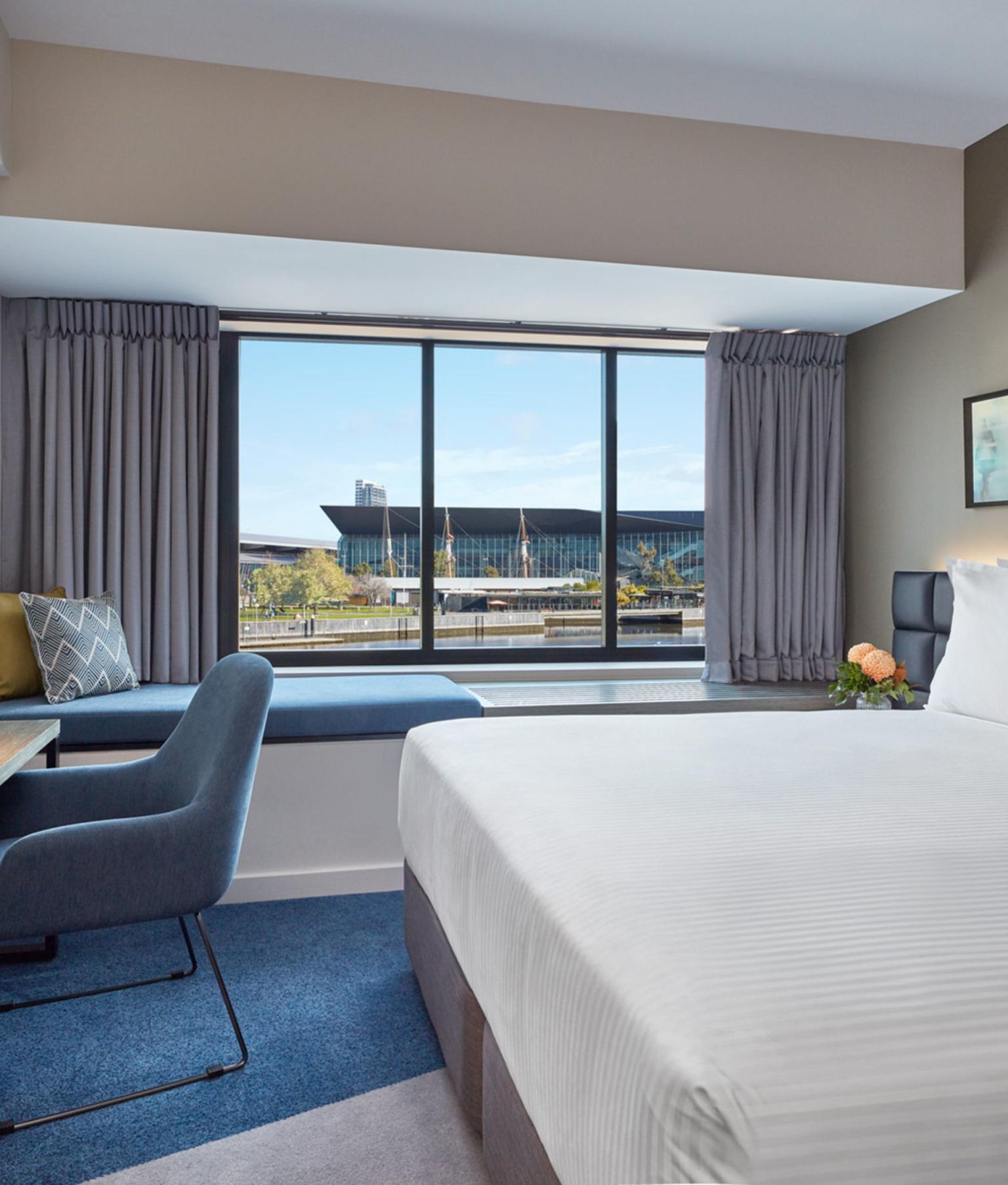 MCEC partners with nearby Melbourne hotels, giving guests flexible accommodation choices tailored to their preferences.